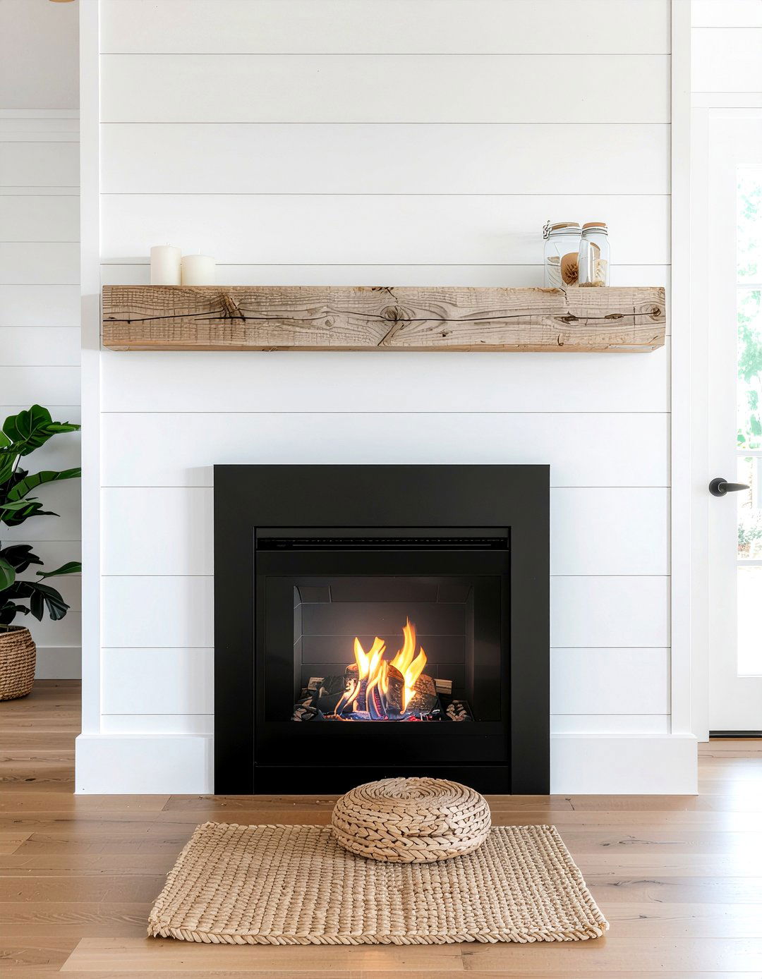 Black Metal Fireplace Insert - 30 fireplace insert ideas