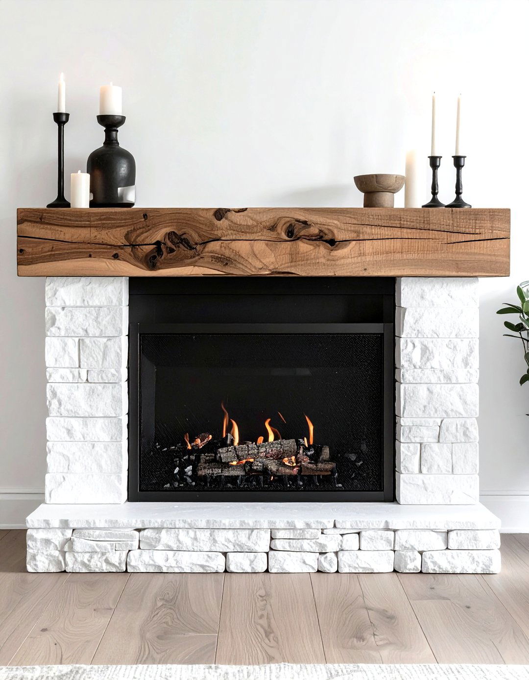 Black Metal Fireplace Screen - 30 black metal decor ideas