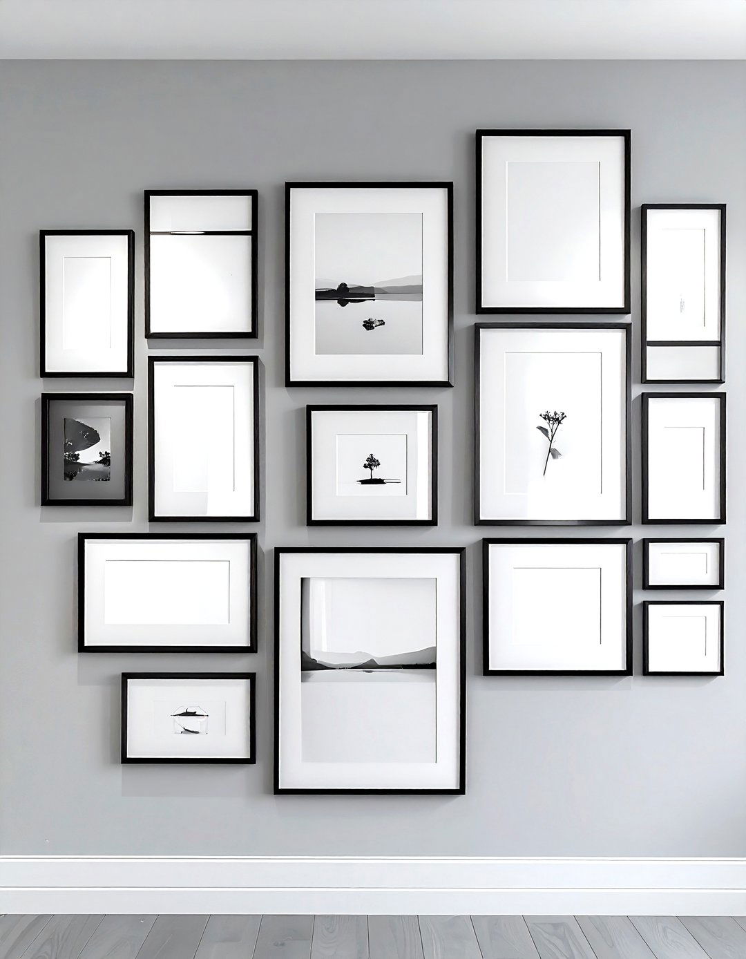 Black Metal Picture Frame - 30 black metal decor ideas