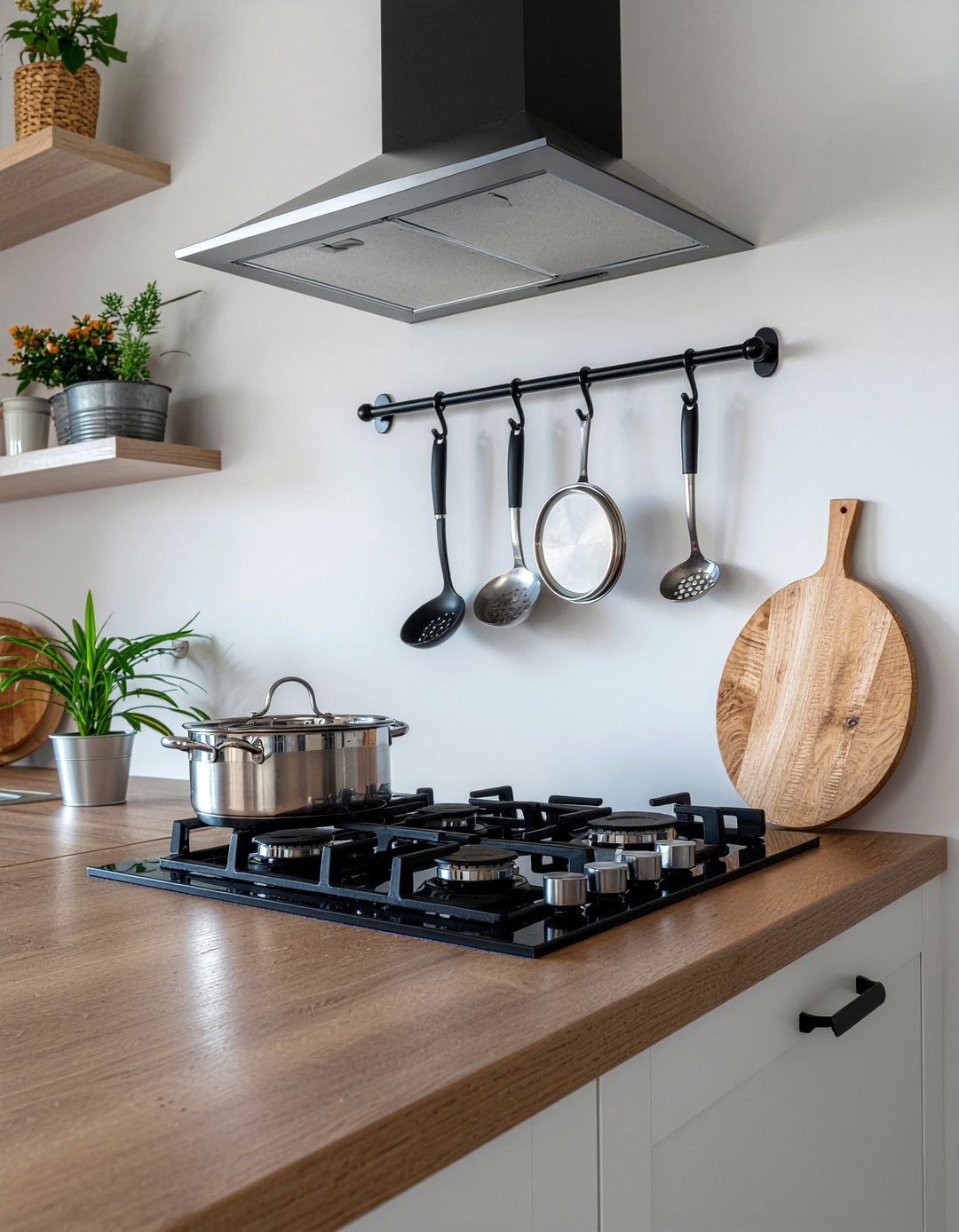 Black Metal Pot Rack - 30 hanging pot rack kitchen ideas