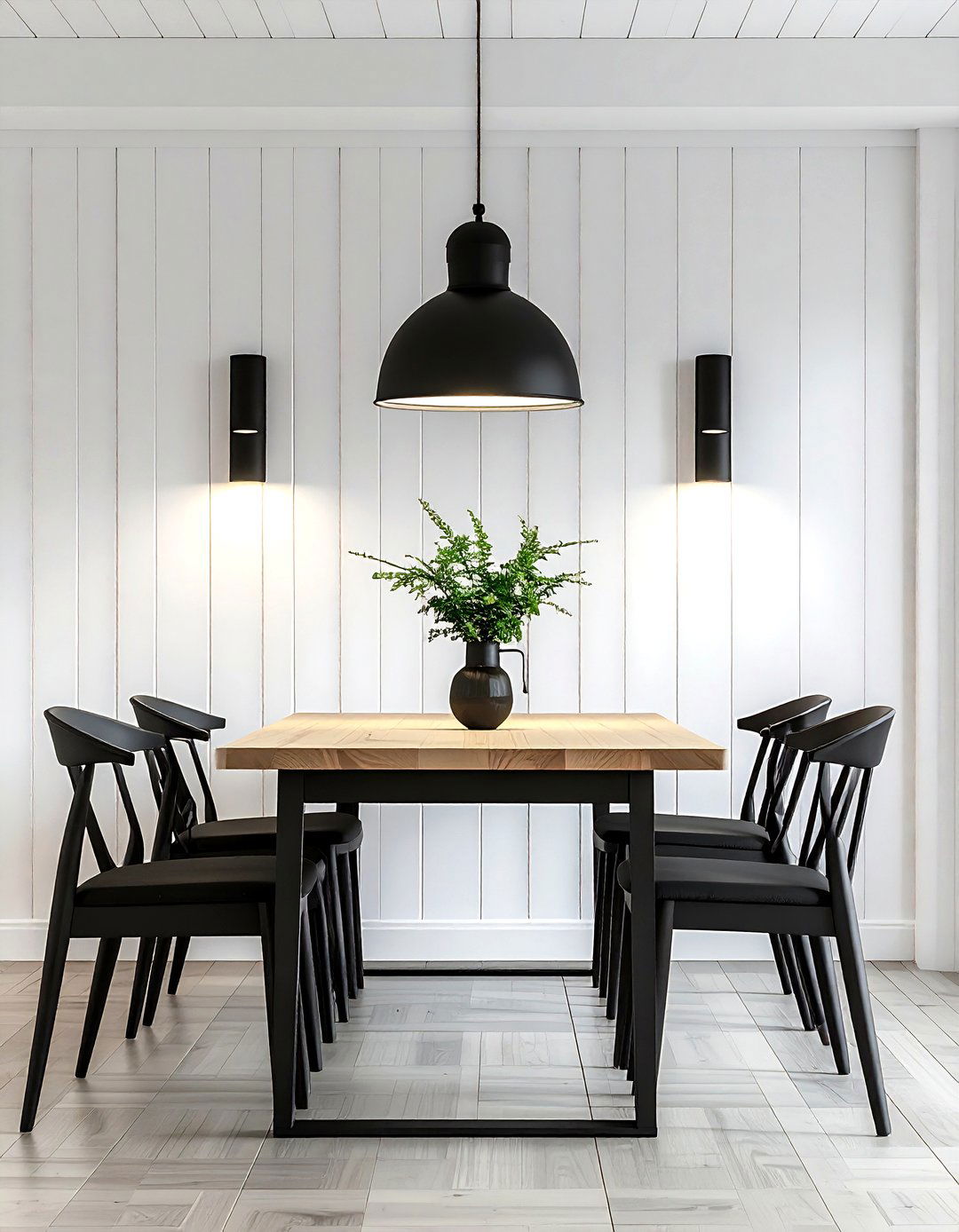 Black Metal Sconces - 30 sconce lighting ideas