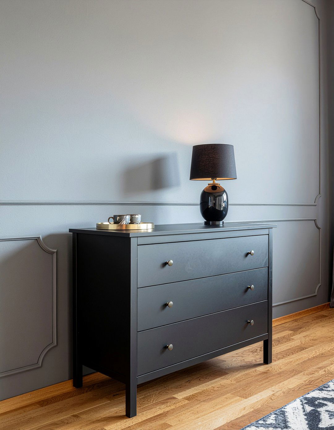 Black Modern Dresser - 30 bedroom dresser ideas