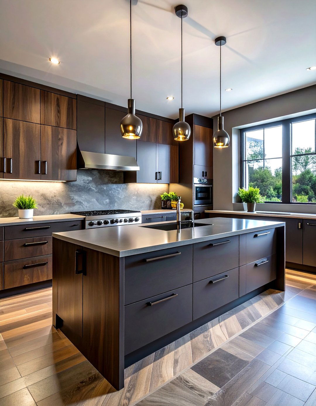 Black Nickel Handles - 30 kitchen cabinet hardware ideas