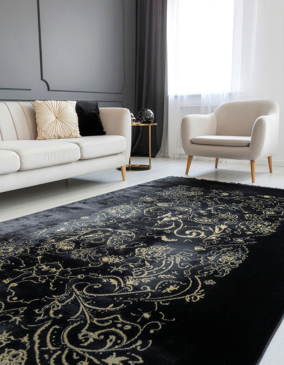 Black Persian Rug Living Room - 30 living room Persian rugs