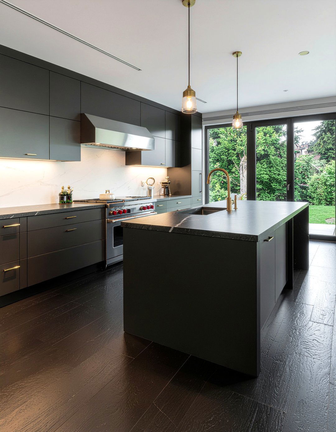 Black Slate Kitchen Flooring - 30 slate floor kitchen ideas