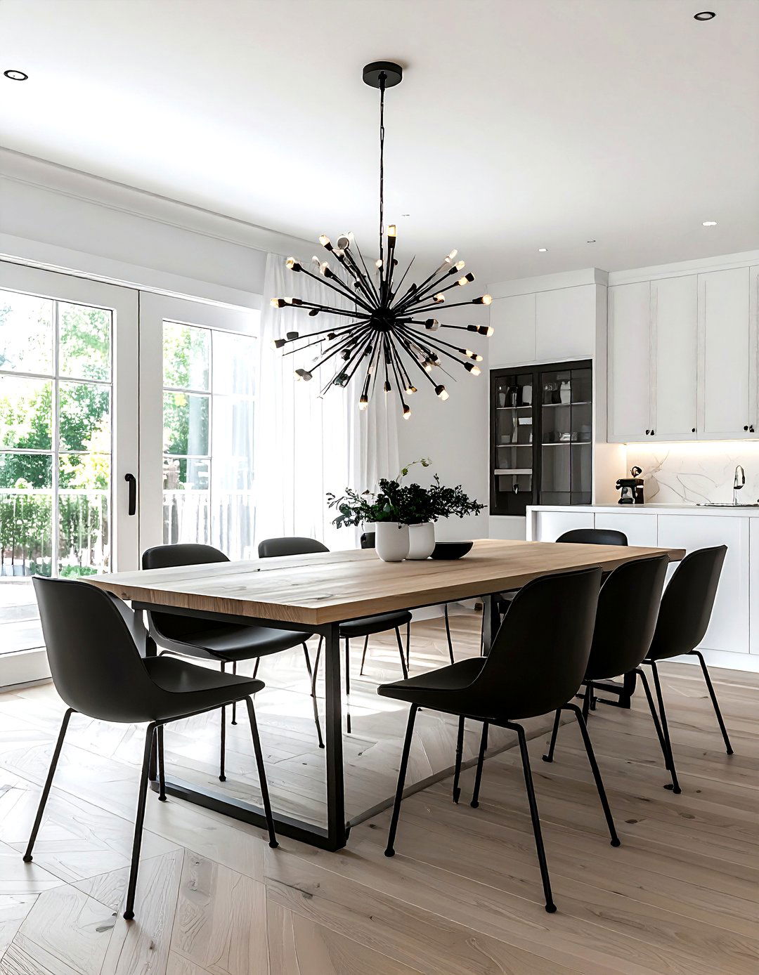 Black Sputnik Chandelier - 30 sputnik chandelier dining room ideas