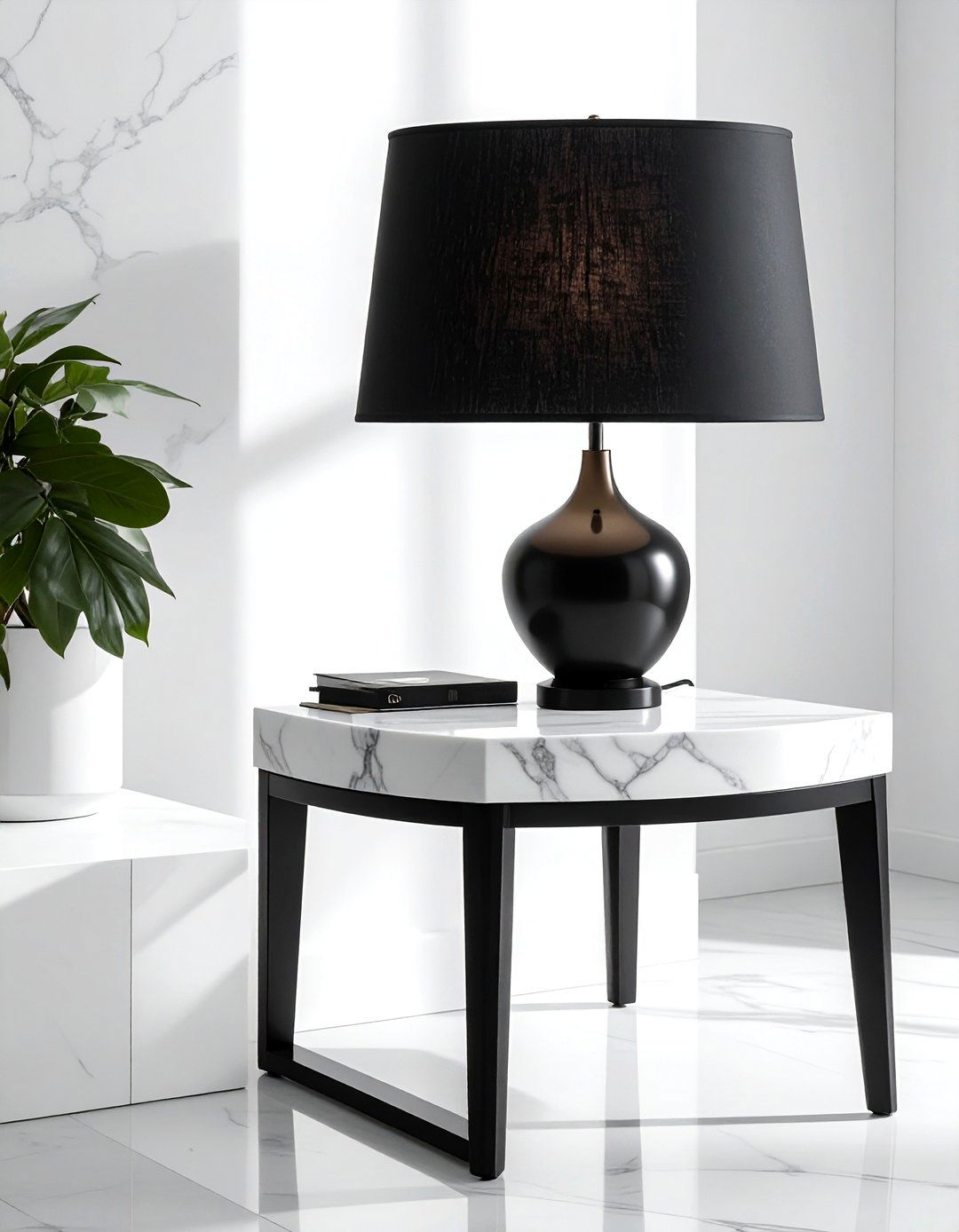 Black Table Lamp - 30 table lamp ideas