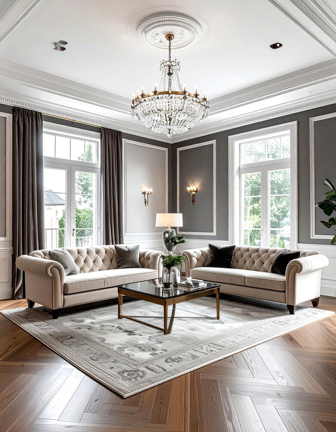 Black Tray Ceiling Living Room - 30 living room black ceiling ideas