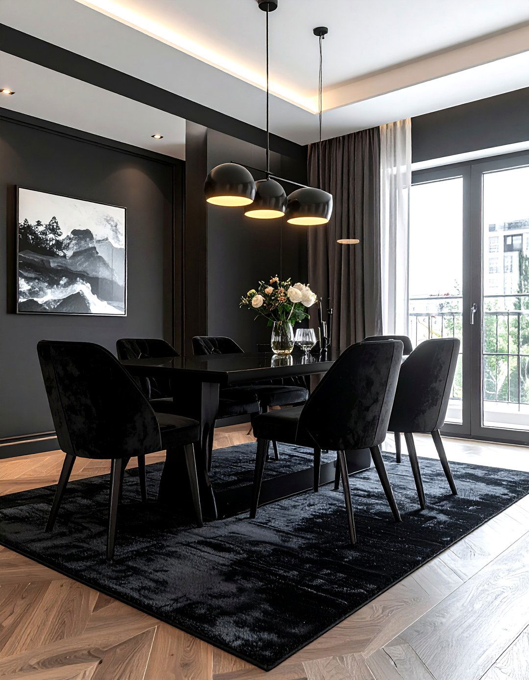 30 Stunning Black Dining Room Design Ideas for a Bold Look
