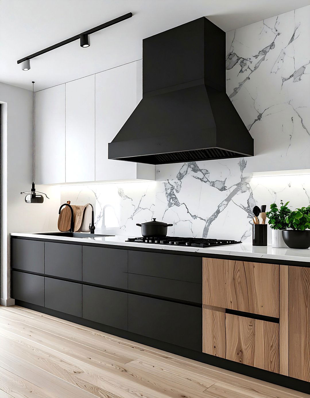 Black Vent Hood - 30 vent hood kitchen ideas