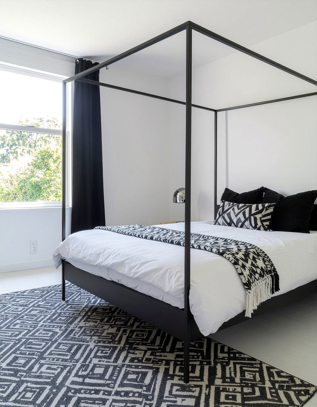 Black White Bedroom - 30 unisex bedroom ideas