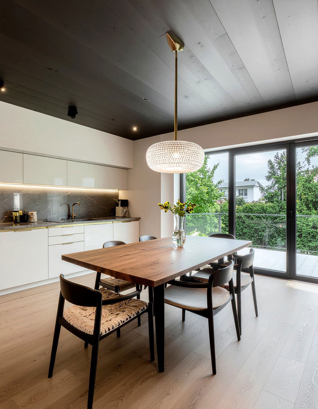 Black Wood Ceiling Dining Room - 30 dining room wood ceiling ideas