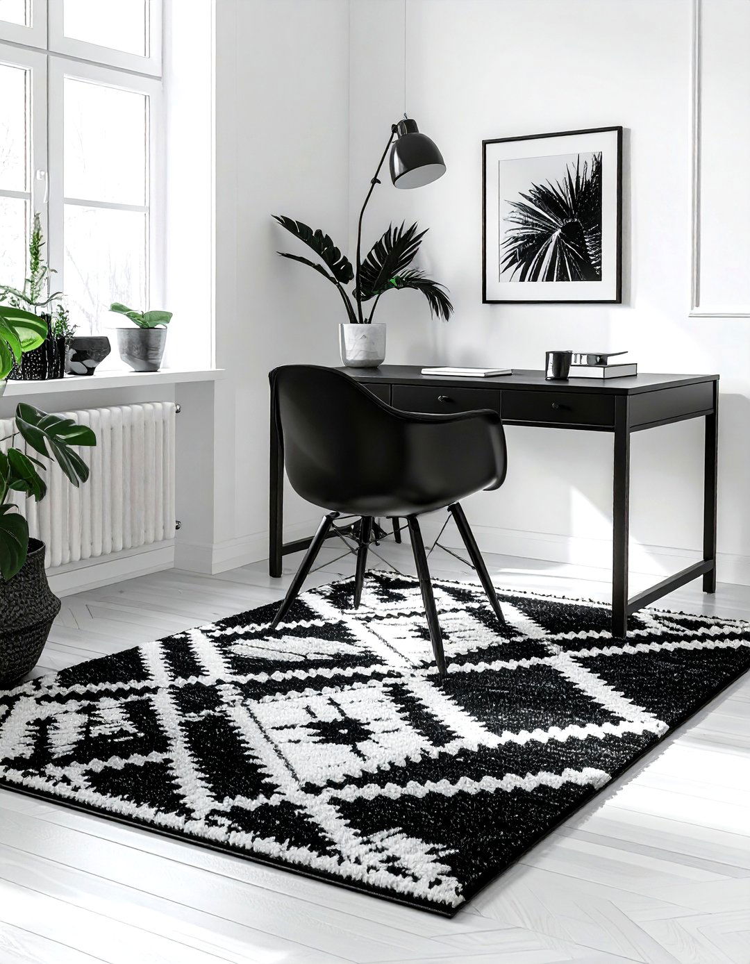 Black and white Berber - 30 Moroccan rug ideas