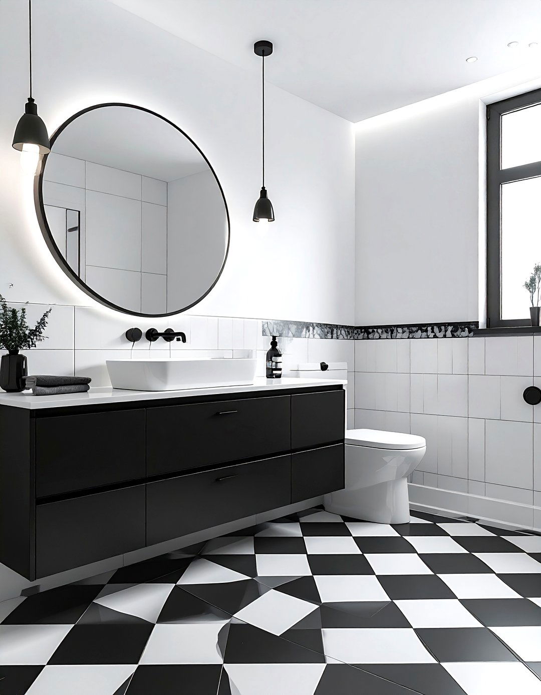 Black and white bathroom - 30 showstopper bathroom ideas