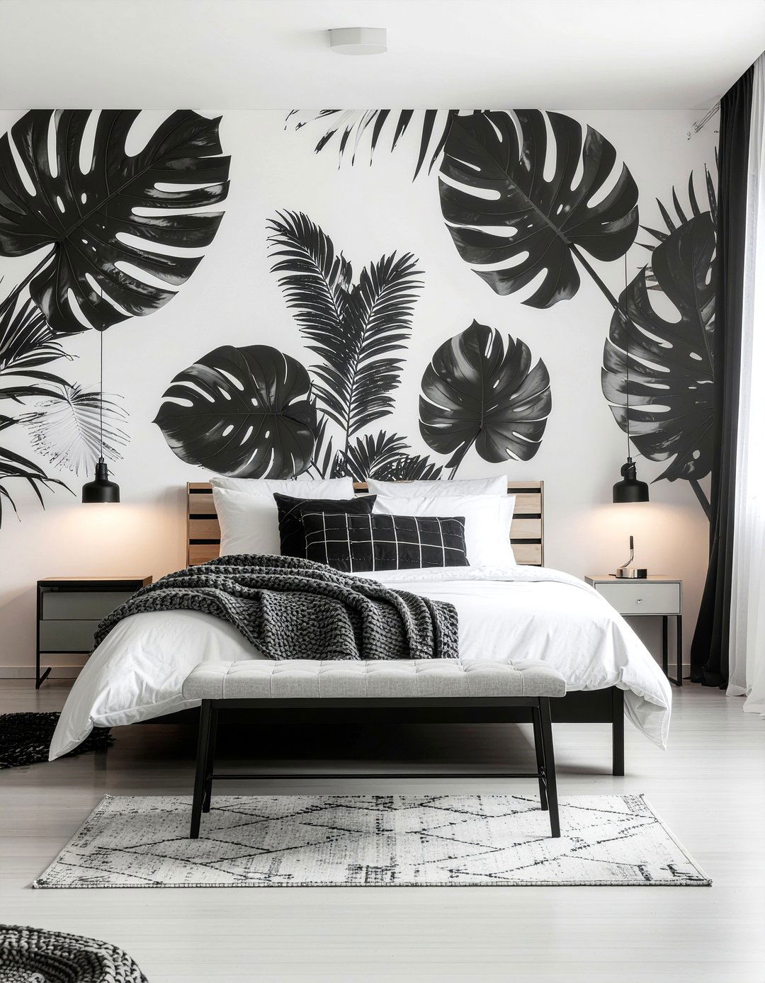 30 Beautiful Bedroom Botanical Wallpapers for a Fresh Look