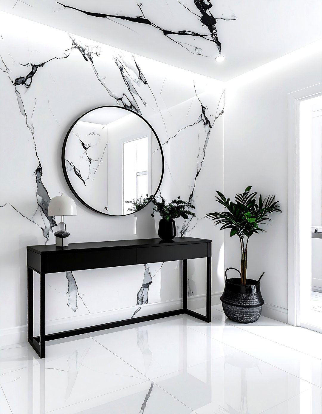 Black and white ceiling wallpaper - 30 ceiling wallpaper ideas