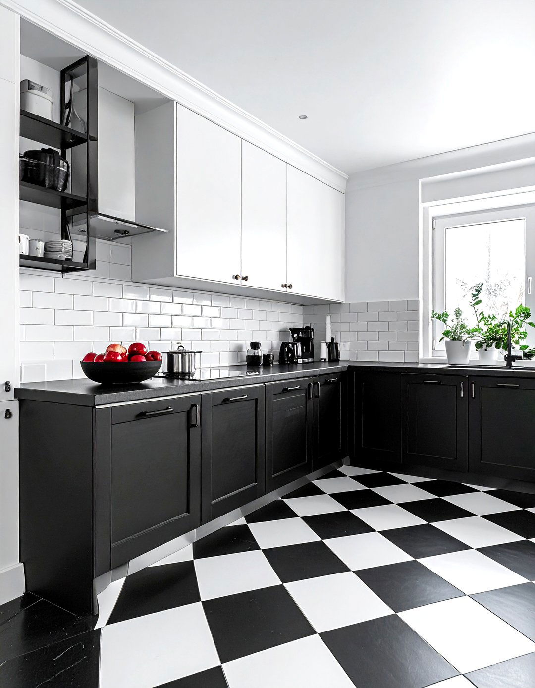Black and white kitchen - 30 kitchen ideas