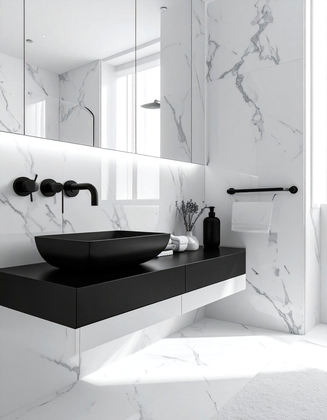 Black bathroom hardware bathroom - 30 Waterworks bathroom ideas