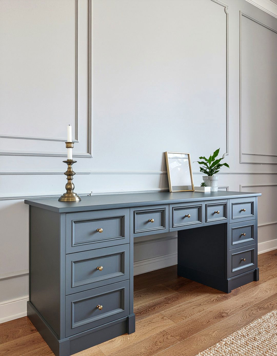 Black built in desk - 30 bedroom built-in desks