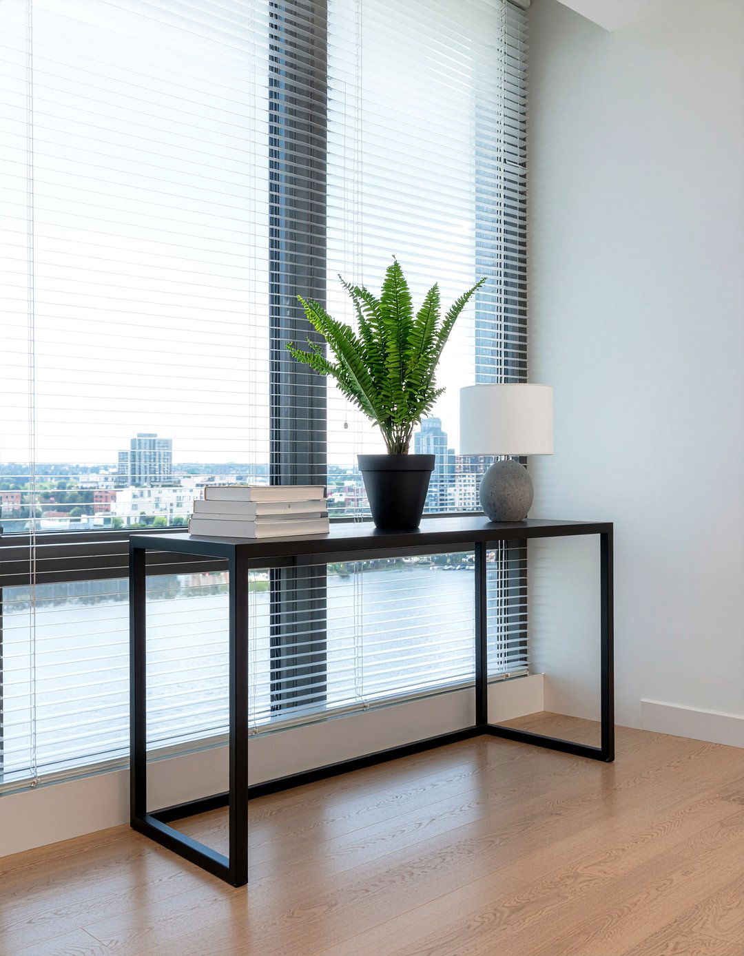 Black console table - 30 living room console tables