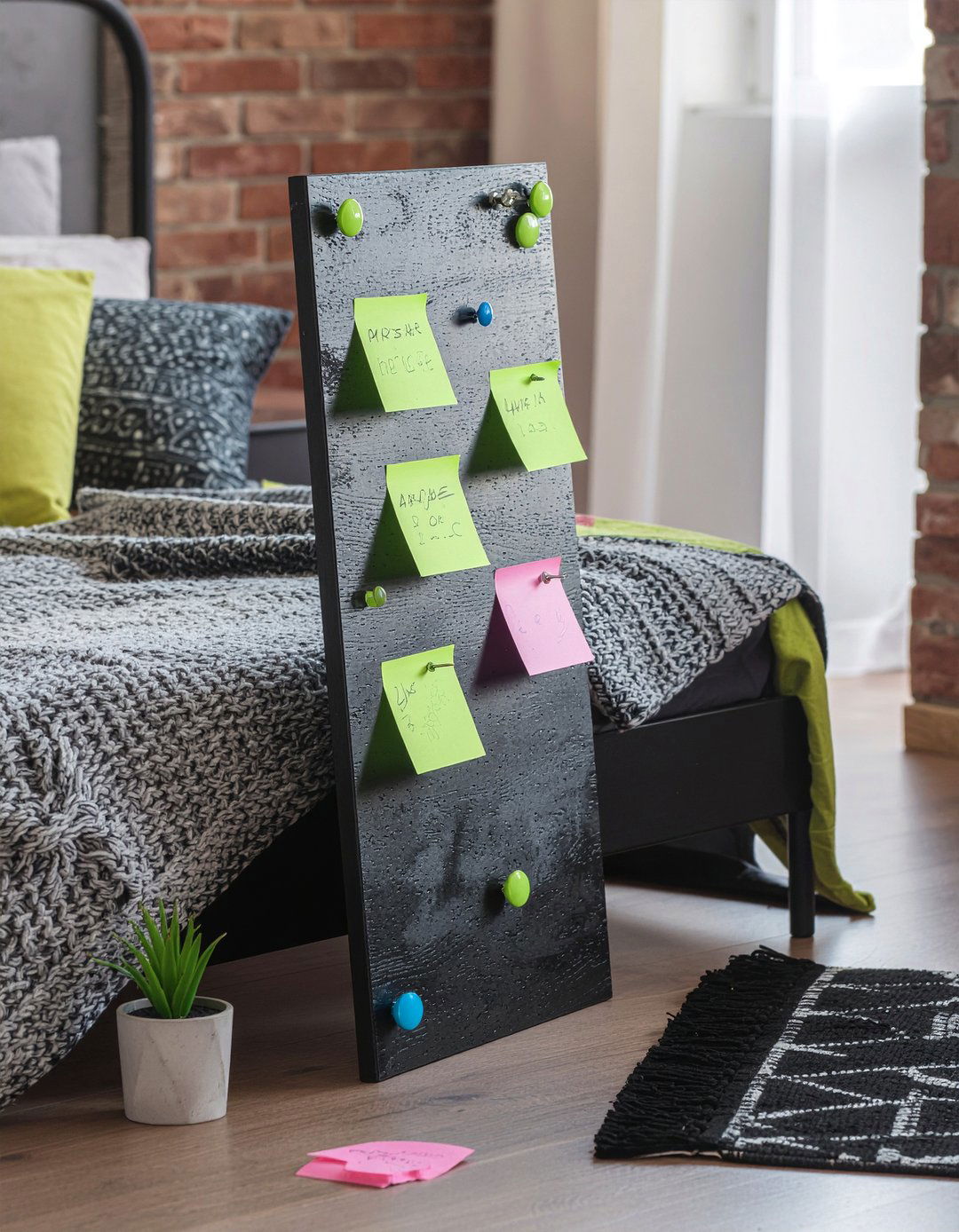 Black cork board - 30 bedroom cork boards