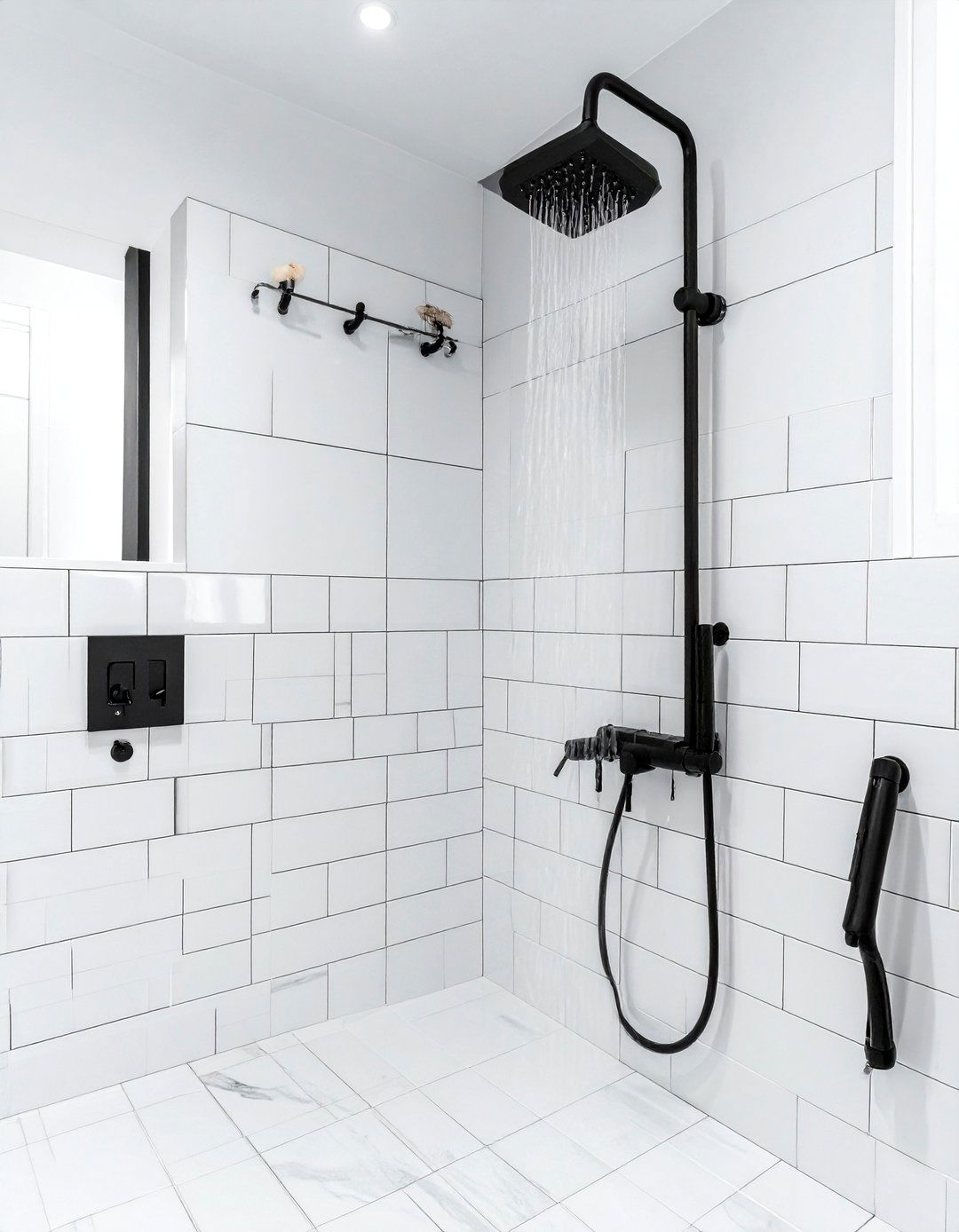 Black hardware - 30 ultimate bathroom ideas