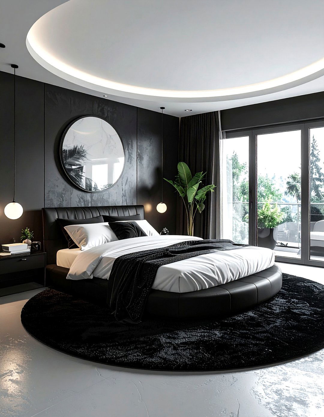 Black hole aesthetic - 30 space themed bedroom ideas