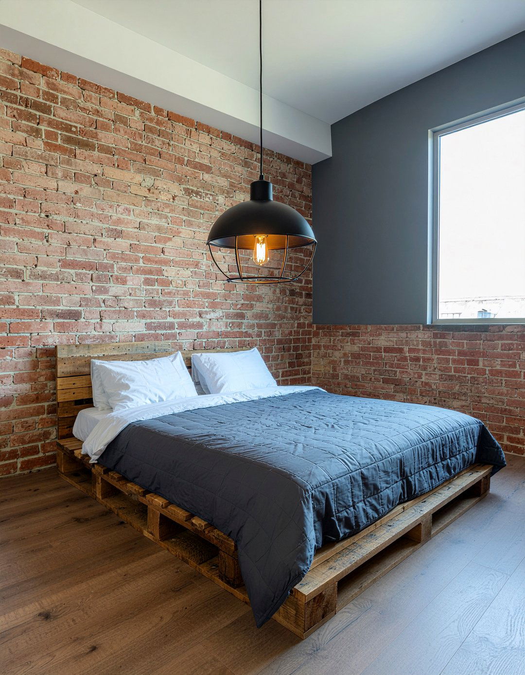 Black industrial light fixture - 30 bedroom pendant lights