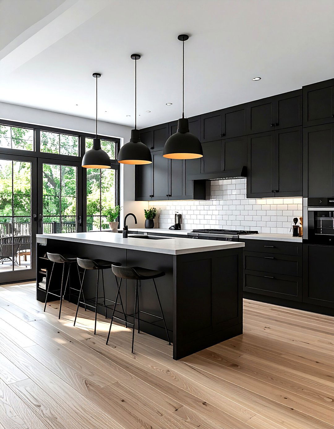 Black kitchen cabinets - 30 moody decor ideas