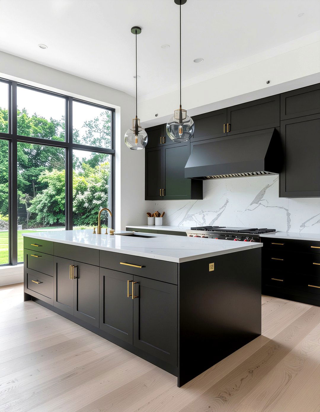 Black kitchen cabinets - 30 dramatic kitchen ideas
