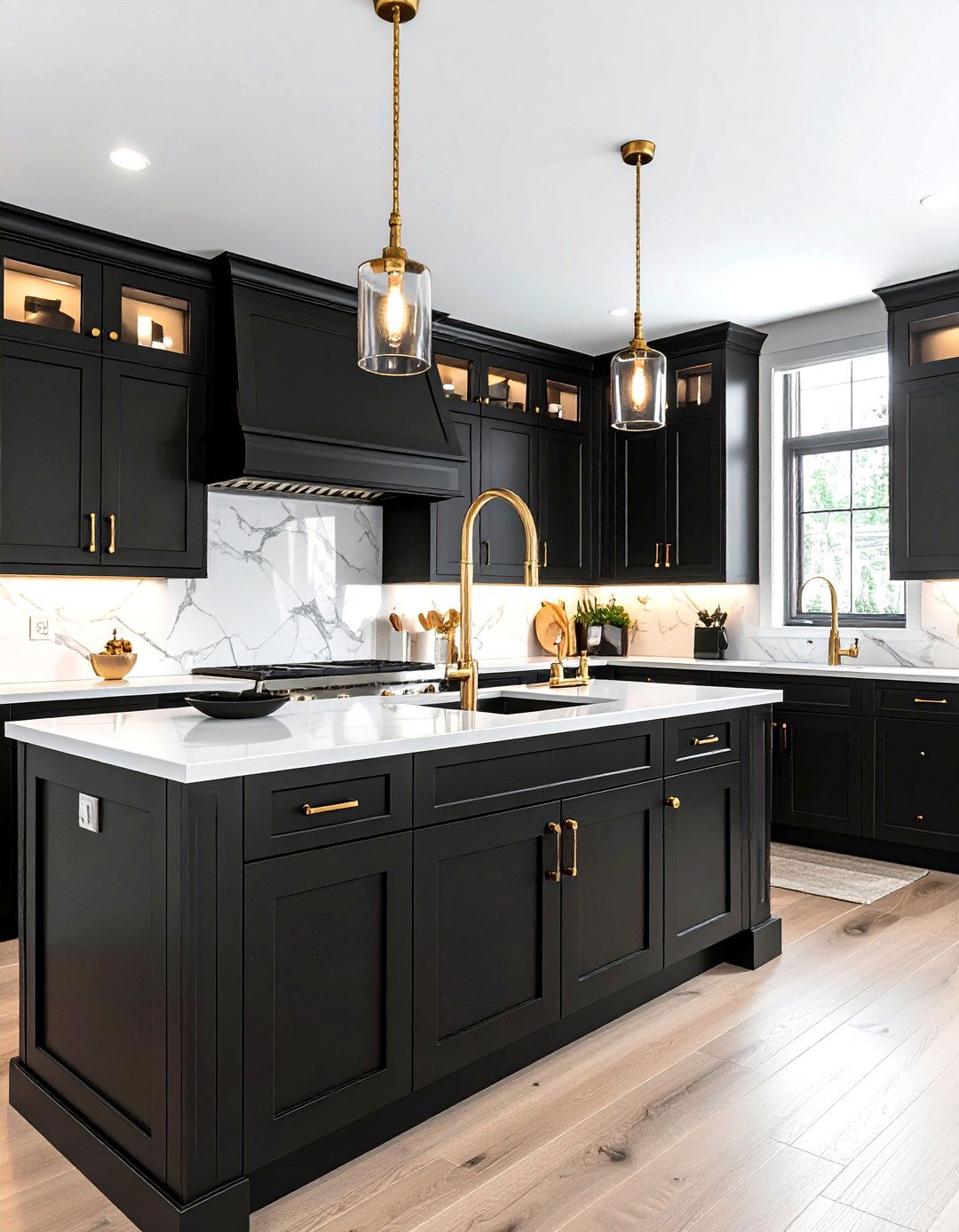 30 Stunning Black Kitchen Cabinet Ideas for Drama and Style