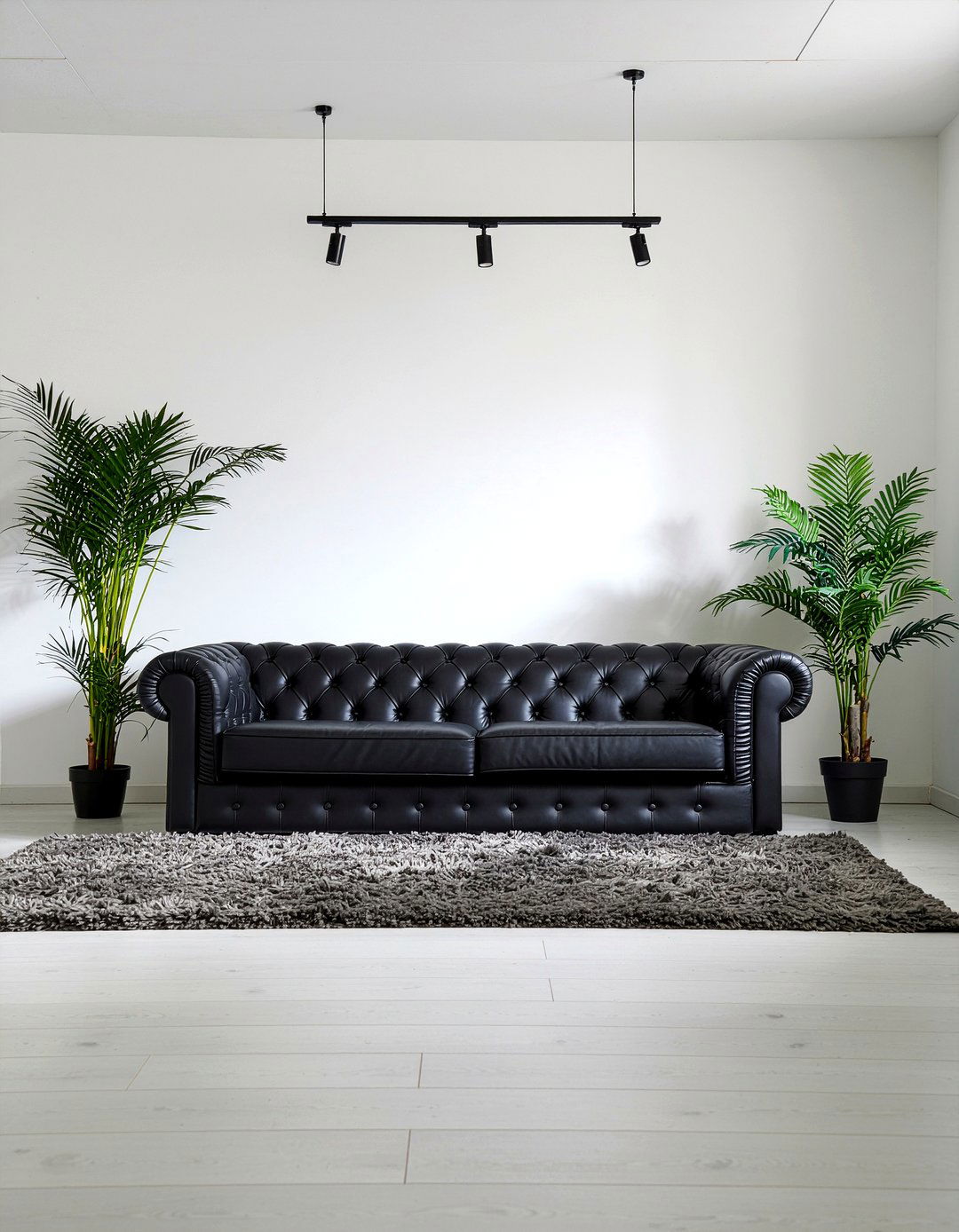 Black leather sofa living room - 30 leather sofa living room ideas
