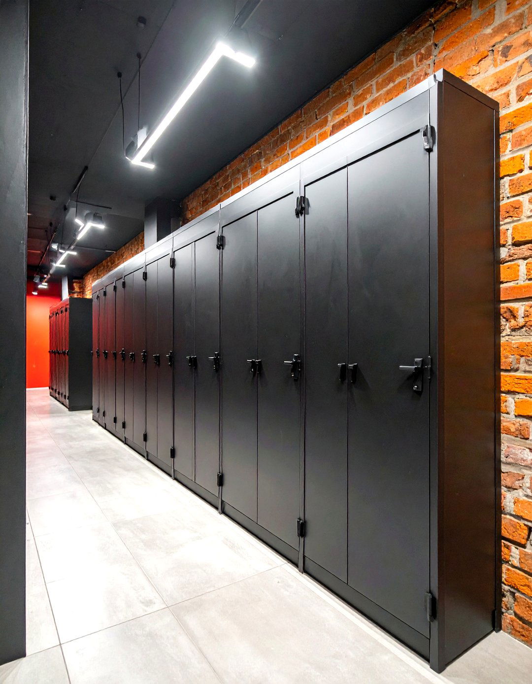 Black matte toilet partitions - 30 toilet partition ideas