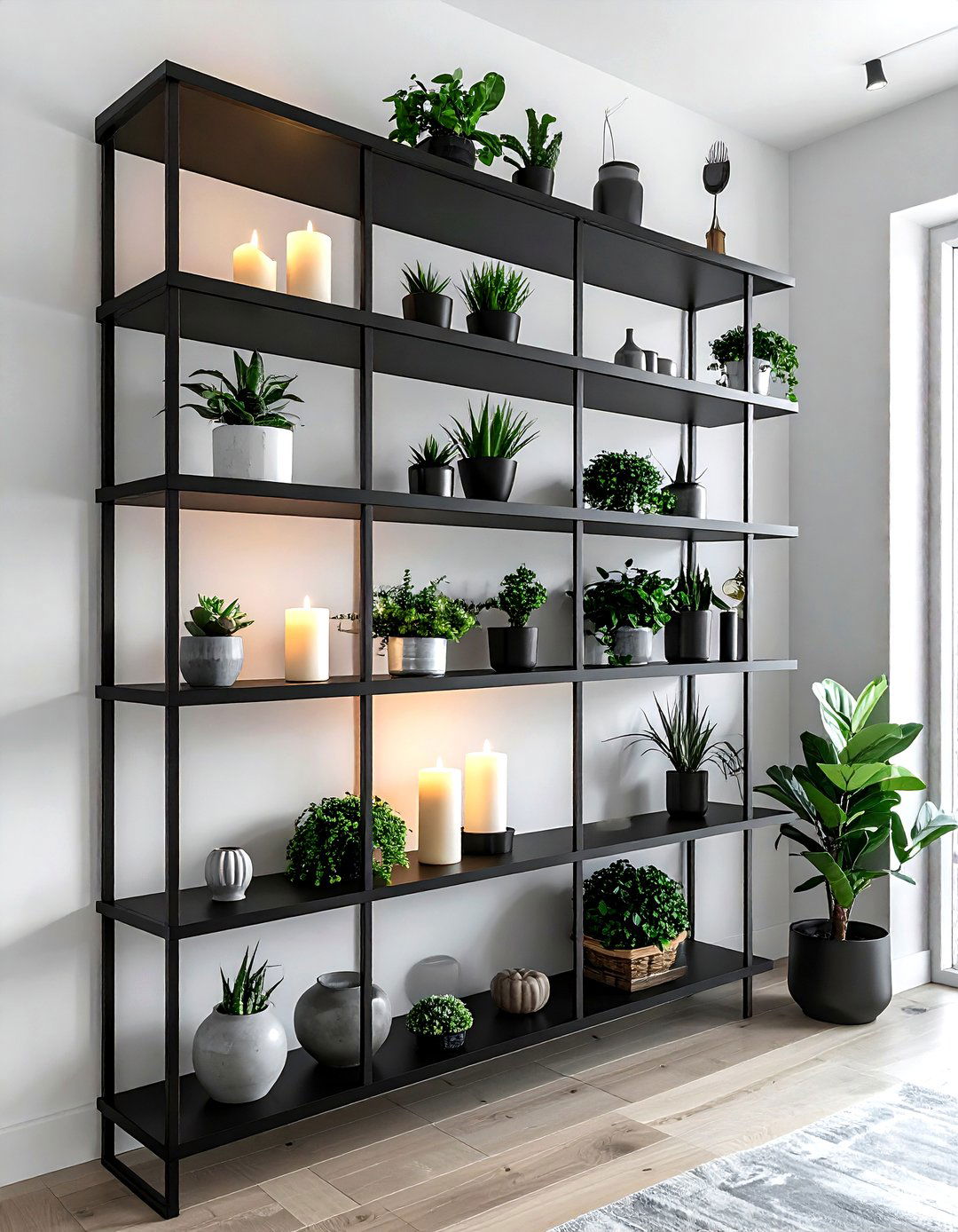 30 Industrial Living Room Black Metal Furniture Ideas to Try