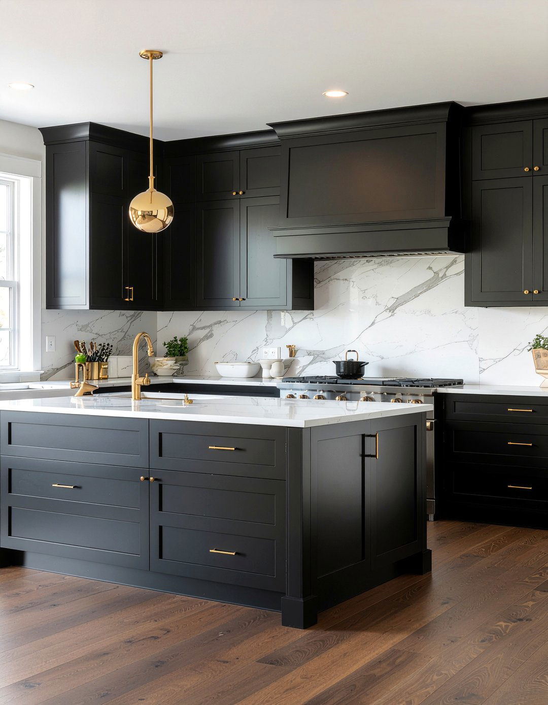 Black raised panel cabinets - 30 raised panel kitchen cabinet ideas