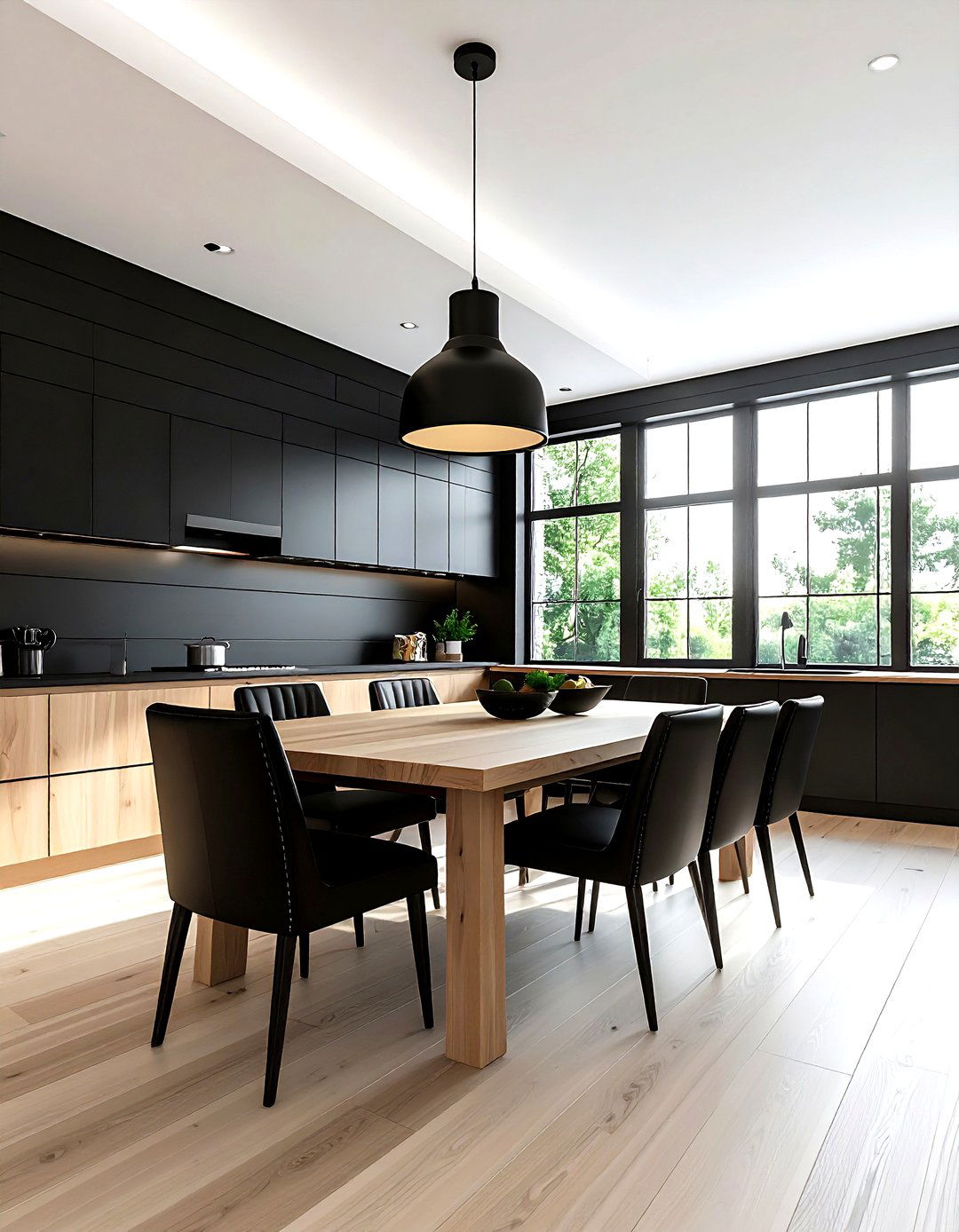 Black shiplap kitchen wall - 30 kitchen shiplap ideas