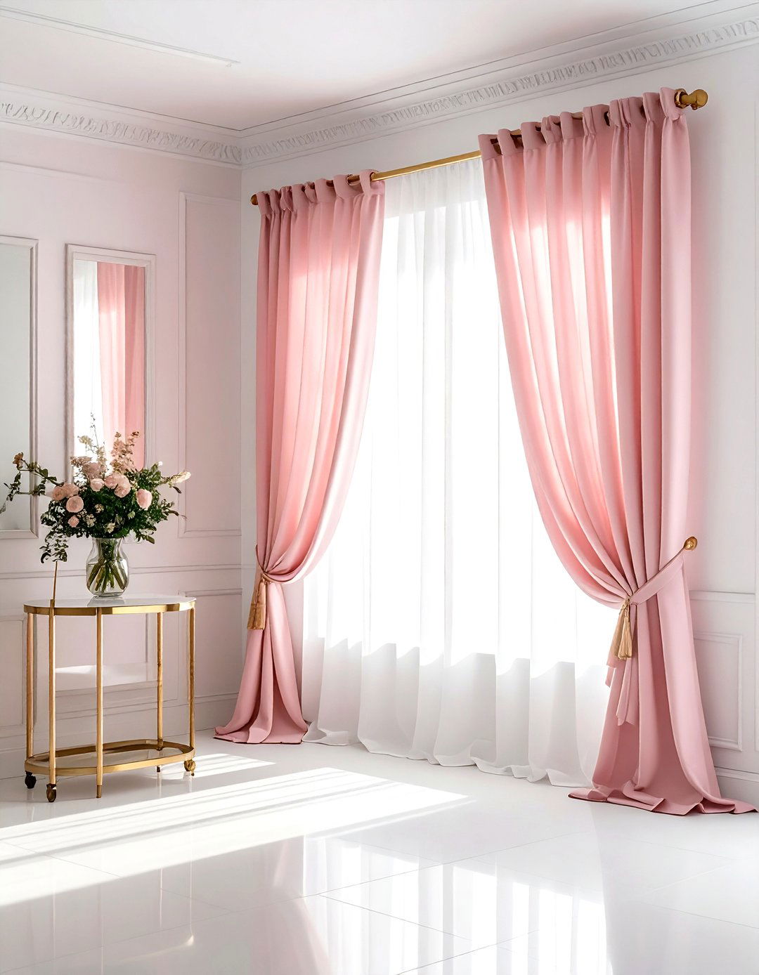 Blackout Curtains With Sheer Overlay - 30 living room blackout curtains