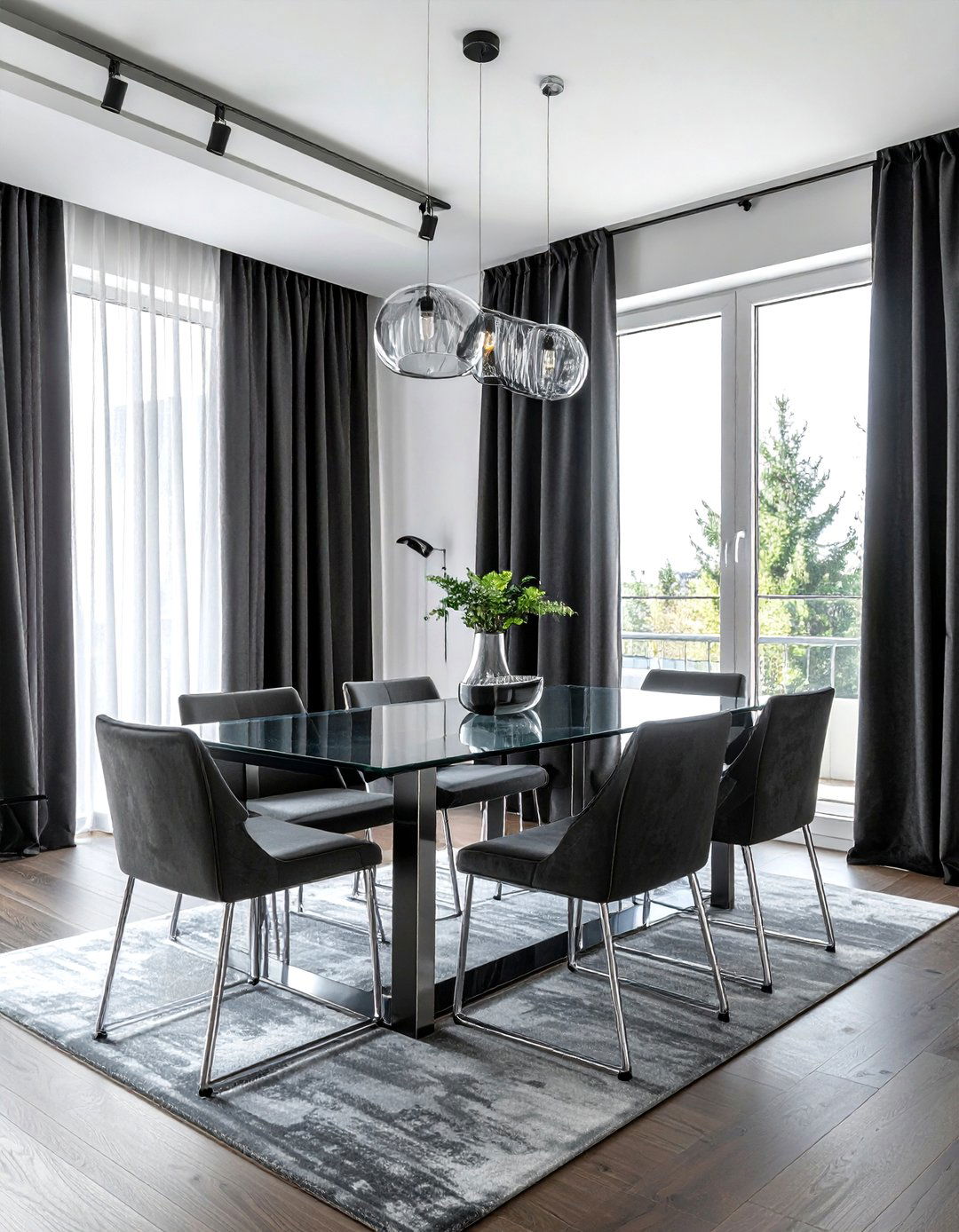 Blackout Dining Room Curtains - 30 dining room curtain ideas