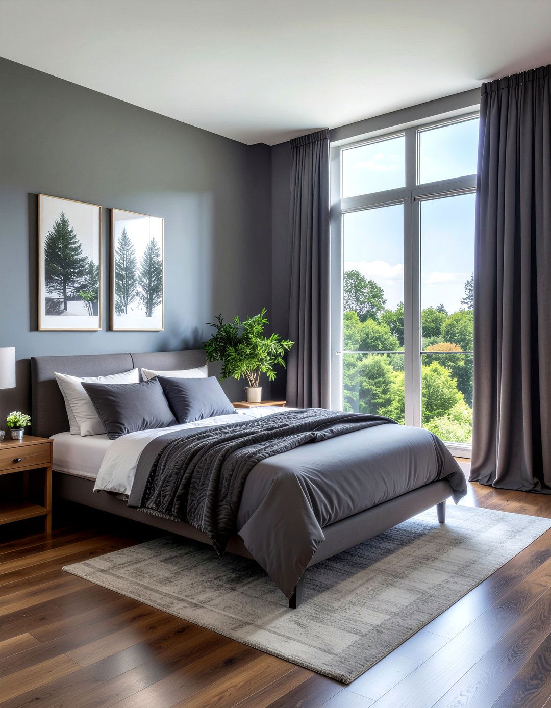 Blackout curtains for bedroom - 30 calming bedroom ideas