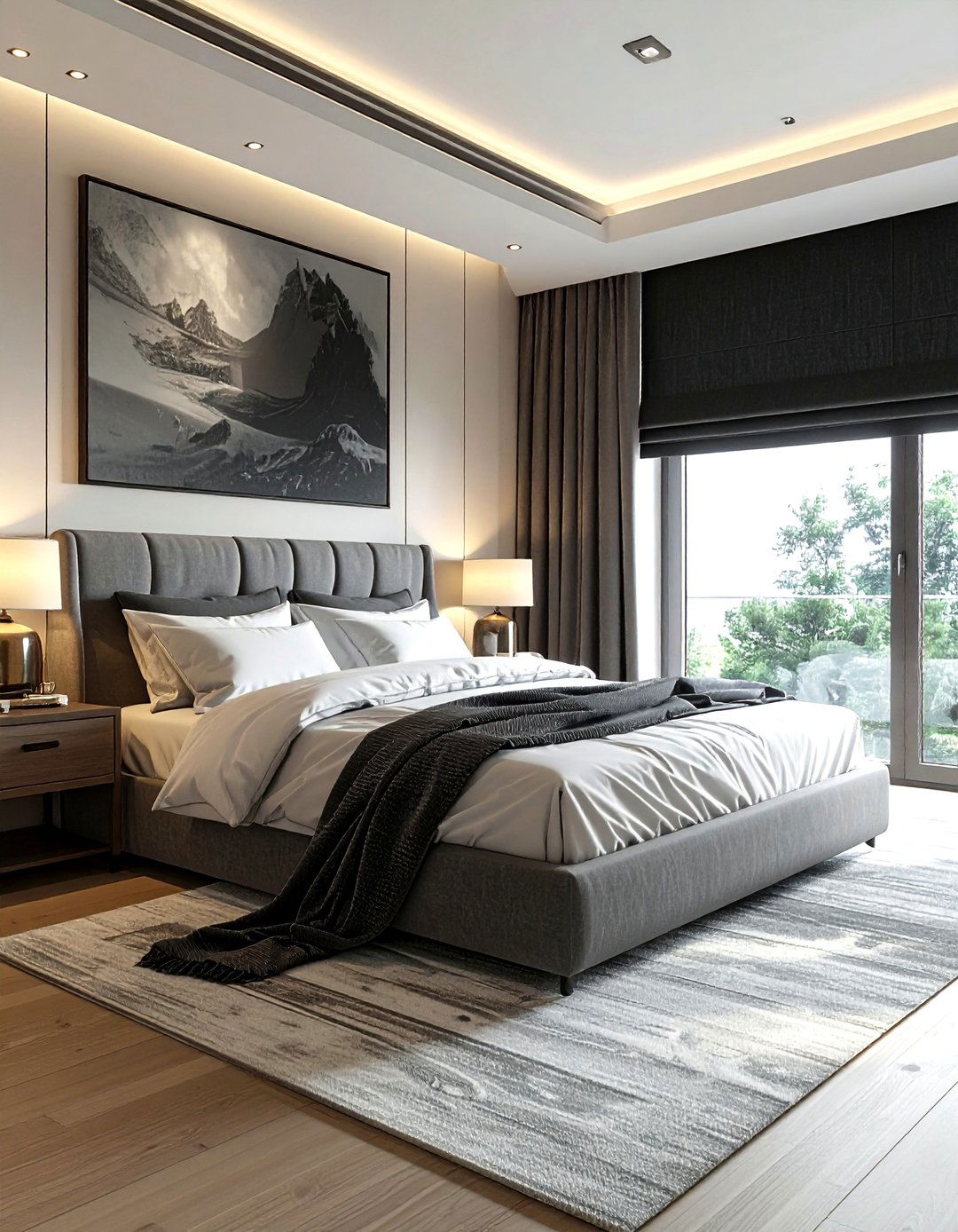 Blackout roman shade - 30 roman shade ideas