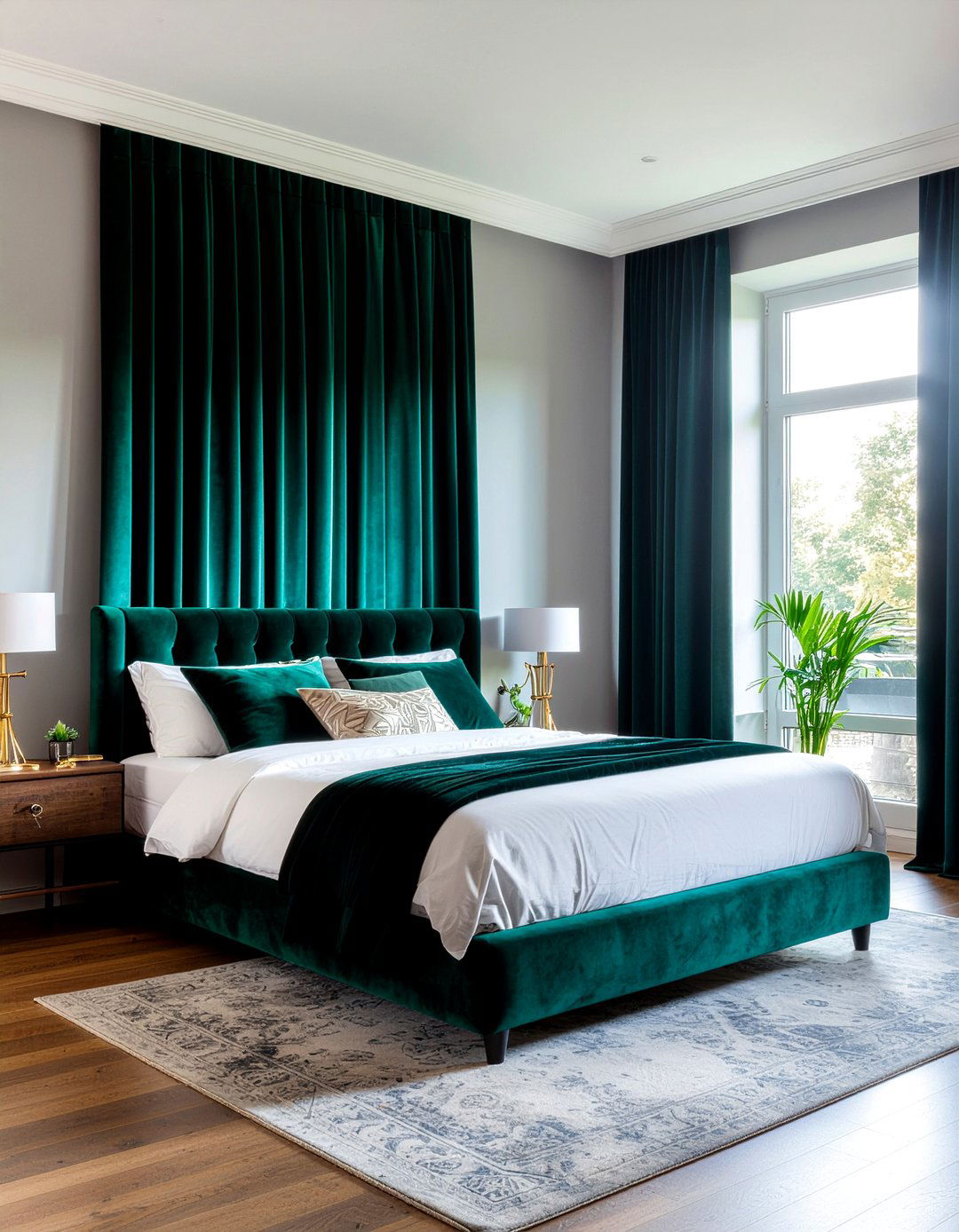 Blackout velvet curtains - 30 bedroom curtains