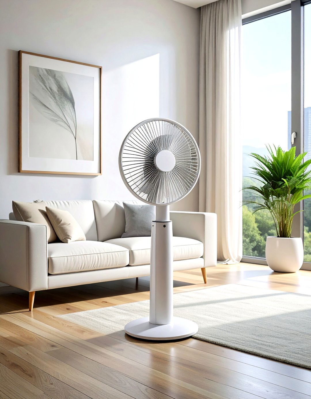 Bladeless Tower Fan - 30 living room tower fans