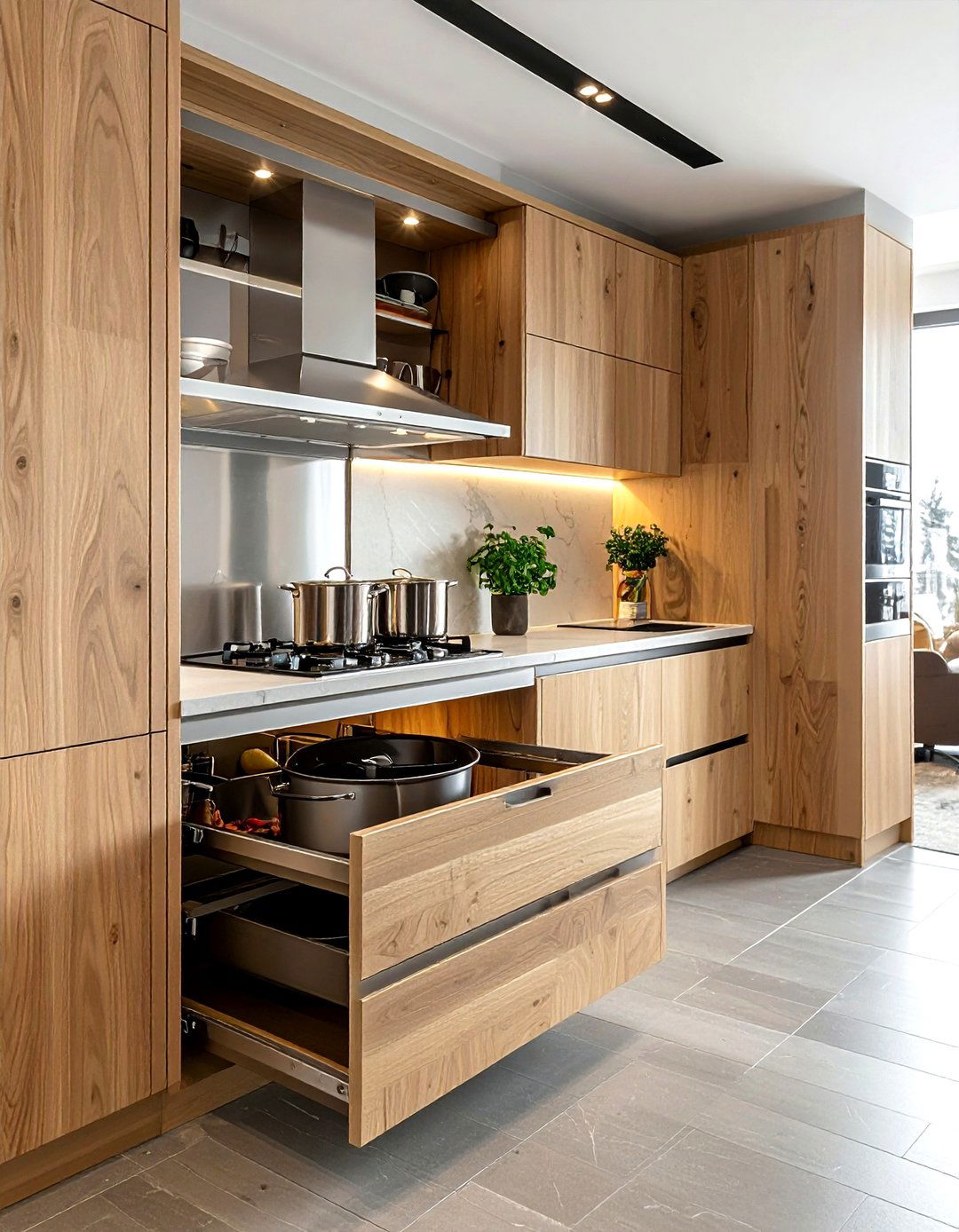 Blind Corner Cabinet Storage - 30 kitchen storage solutions