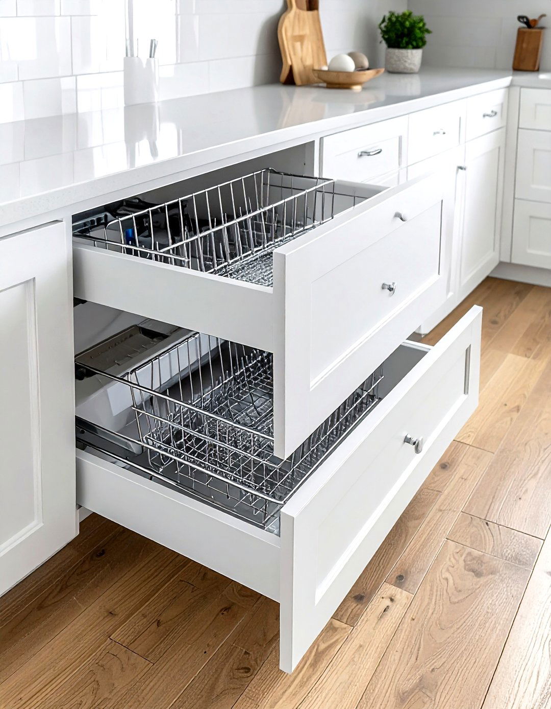 Blind Corner Pull Out - 30 kitchen corner storage ideas