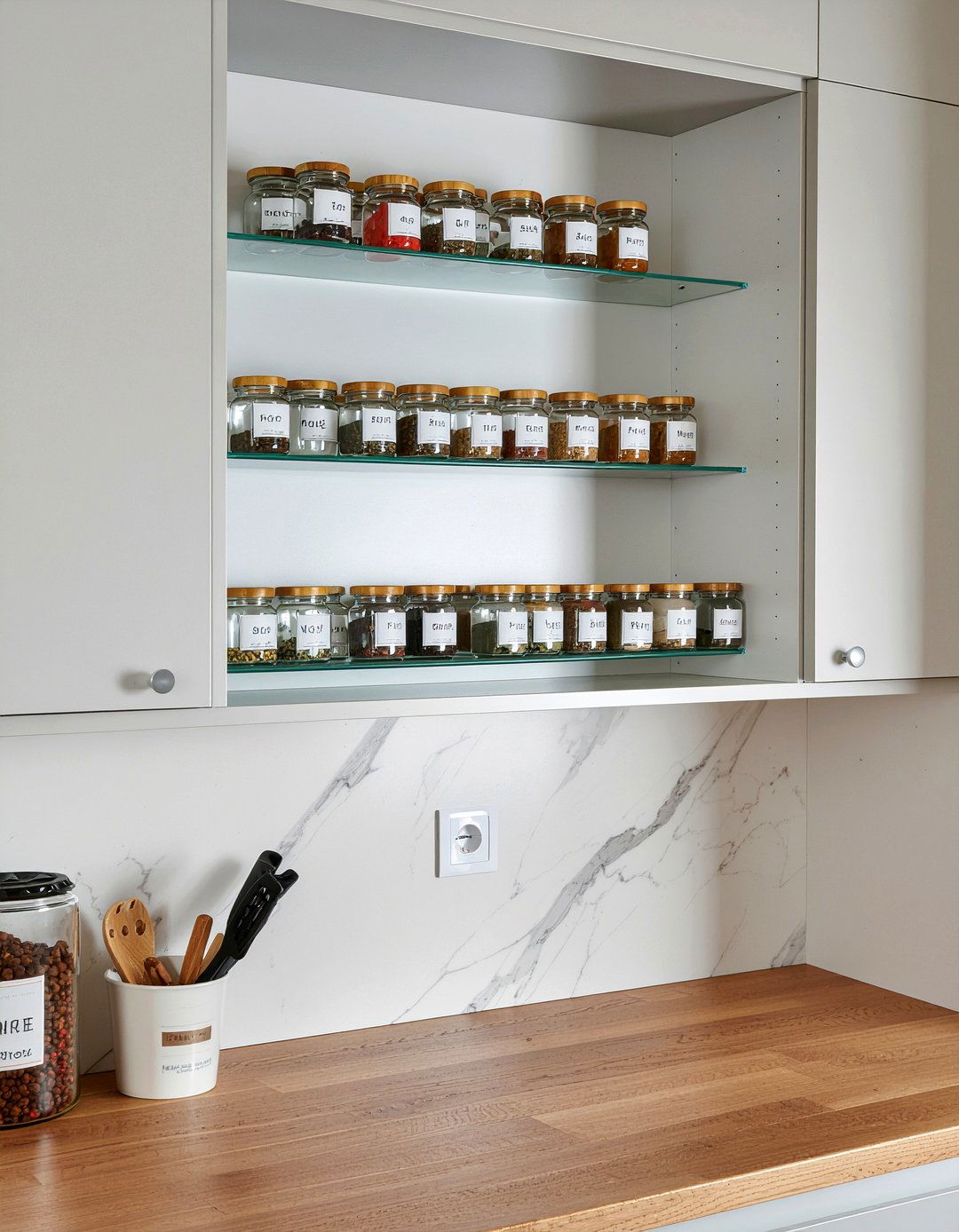 Blind corner spice rack - 30 blind corner cabinet kitchen ideas