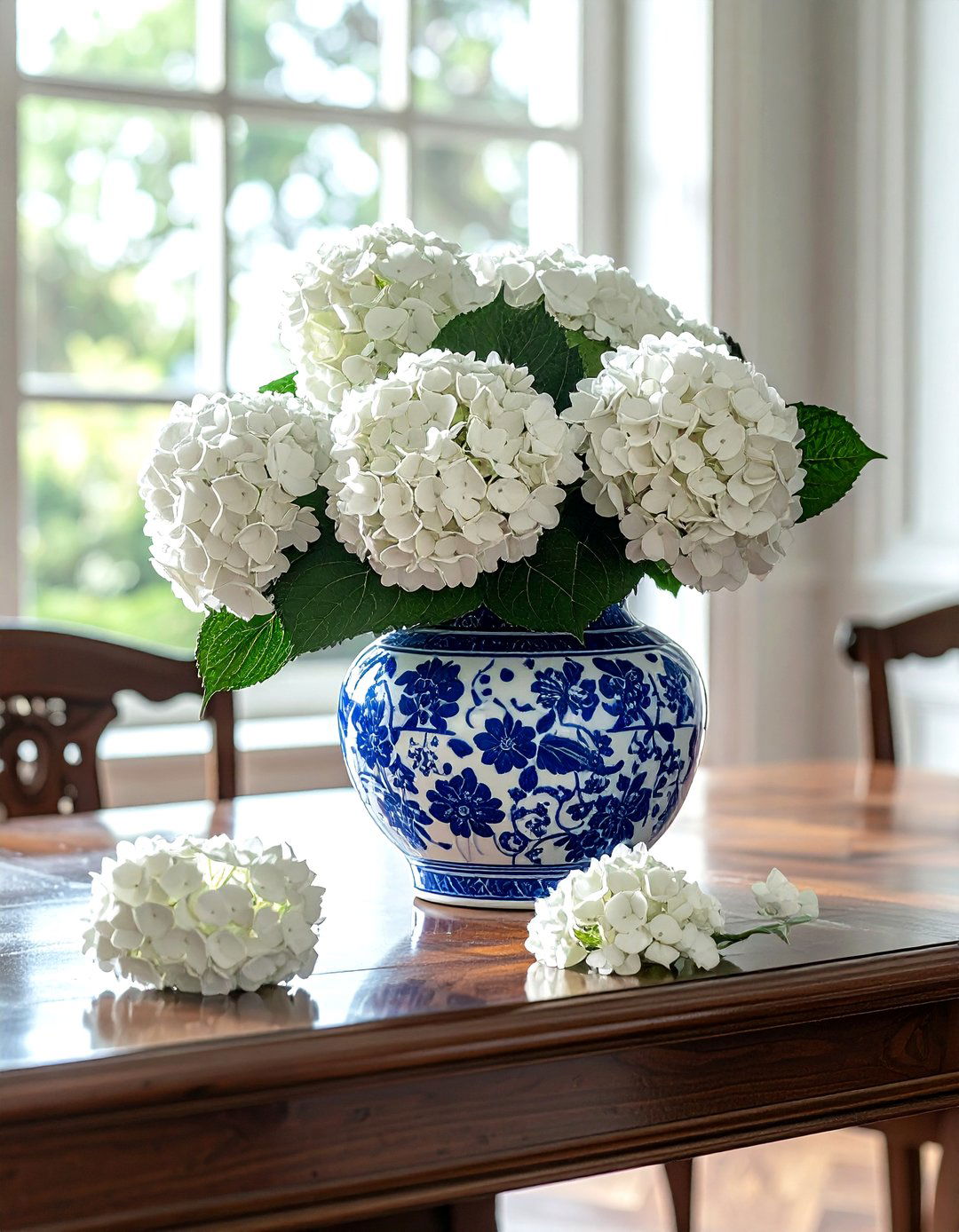 Blue And White Ginger Jar - 30 table vase ideas