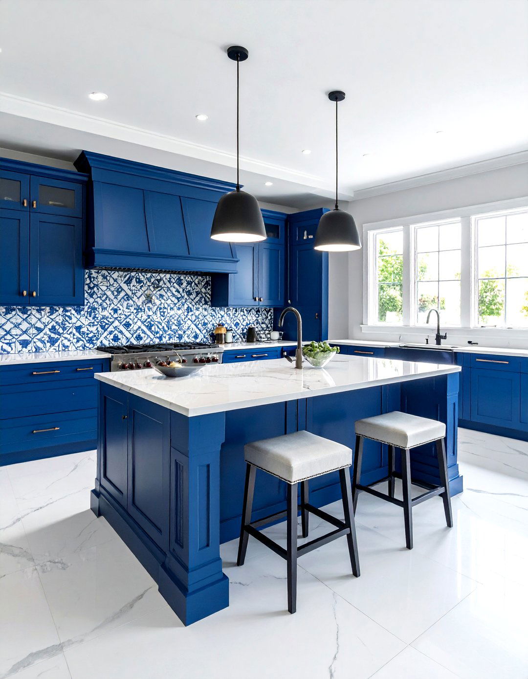 Blue And White Kitchen Decor - 30 Southern kitchen ideas