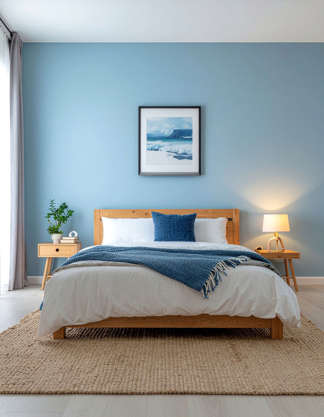 Blue Bedroom Walls - 30 relaxation bedroom ideas