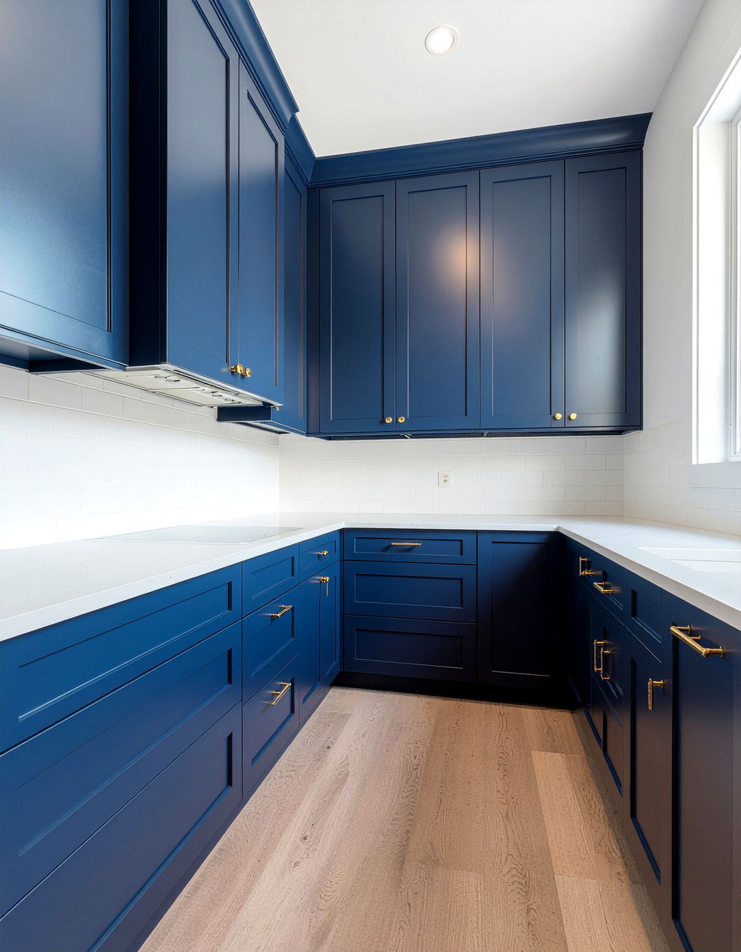 Blue Butler Pantry Cabinets - 30 kitchen butler's pantry ideas