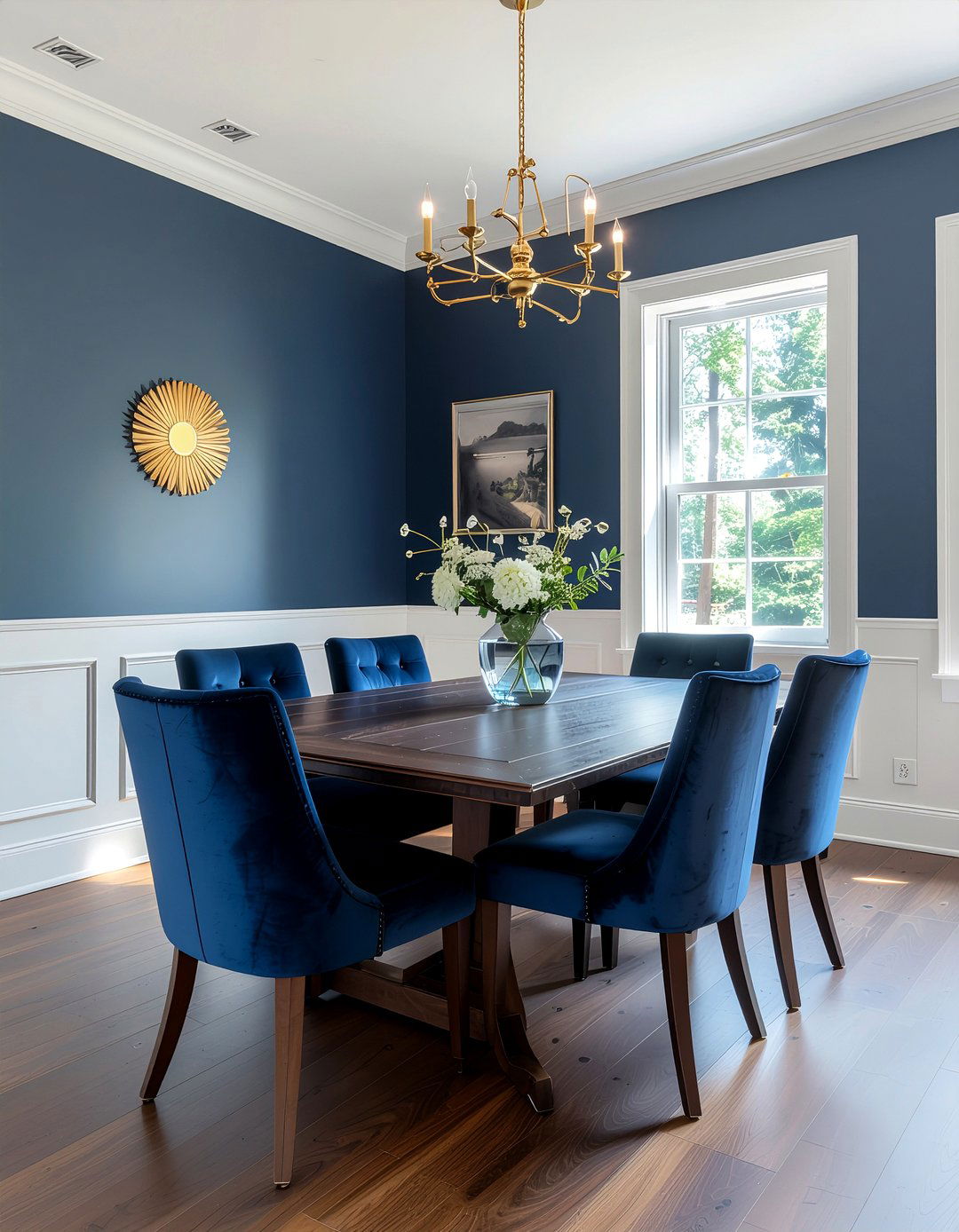Blue Dining Room - 30 dream dining room ideas